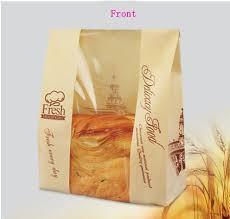 Quality Biodegradable 40gsm Paper Bags With Clear Window wholesale