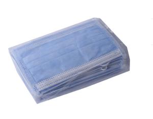 Quality Blue 3ply Disposable Medical Face Mask With Adjustable Bind wholesale