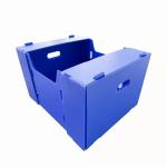 Plastic Turnover Box PP Corrugated Sheet Hollow Fruits And Vegetables Moving