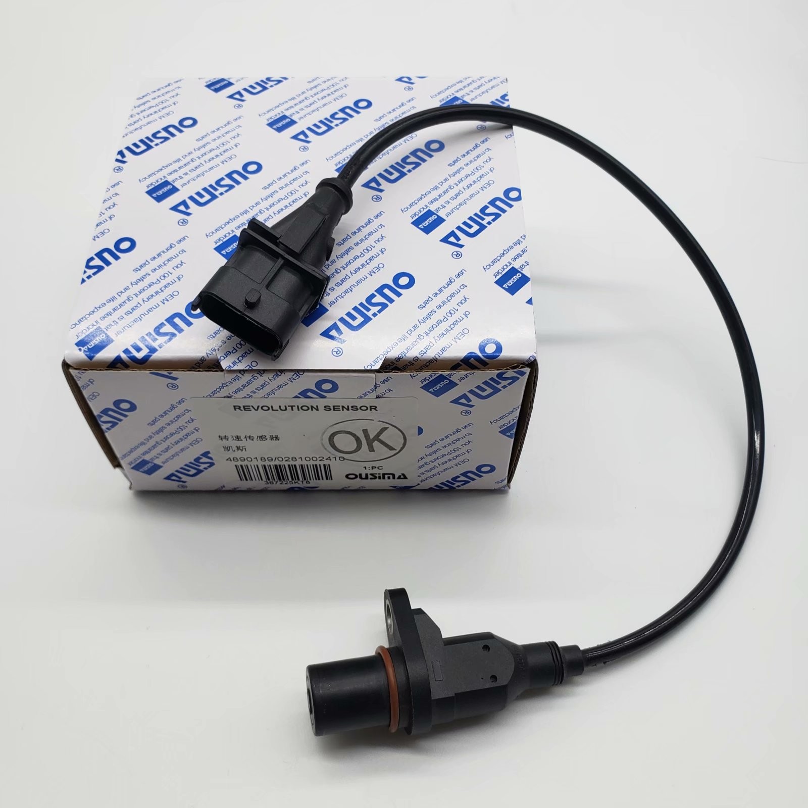 OUSIMSA Crankshaft Position Sensor 4890189 0281002410 For CUMMINS