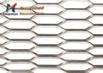 Balcony Decorative Expanded Metal Sheet 20m Mild Steel Aluminium Alloy