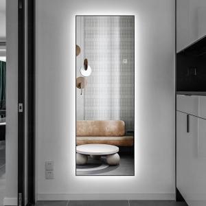 Quality IP66 Waterproof Full Length Illuminated Mirror 200x80cm Wall hanging wholesale