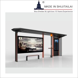 Quality Outdoor H3000mm 2500nit Smart Bus Stop System wholesale