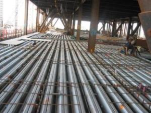 Quality 18.5kw Metal Decking Sheets Roll Forming Machine Used on High Buildings wholesale