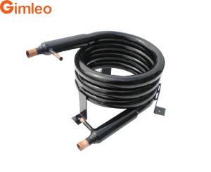 Quality Compact Tube In Tube Heat Exchanger GY-0060C for and Refrigerant Pump with Copper Tubes wholesale