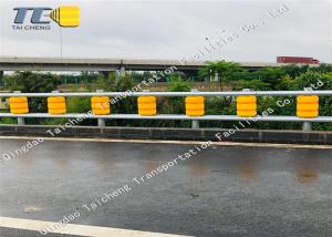 Quality EVA PU Roller Roadside Safety Barriers Anti Rusting For Passage Intersection wholesale