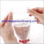 Printed Breastmilk storage packaging bag 200ml, food grade with zip top