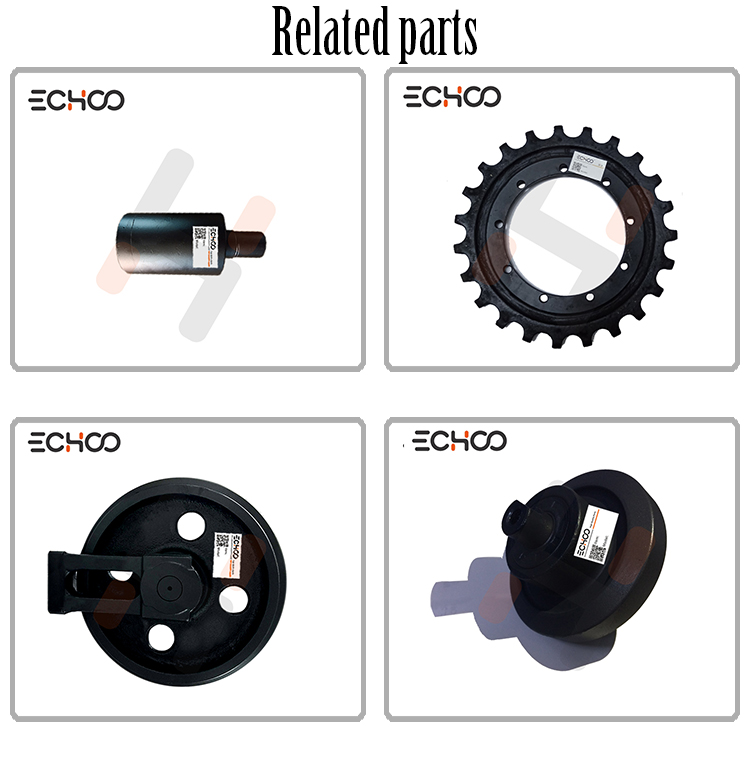 U10-3 Track Rooller Kubota Parts Mini Excavator U10-3 Bottom Roller Mini Track Roller Assy
