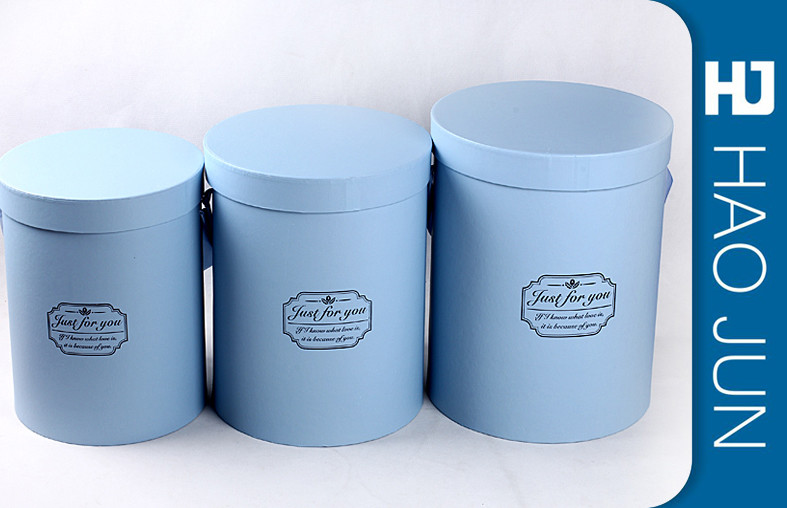 Luxury Design Cardboard Round Candle Boxes Candle Gift Tube Packaging