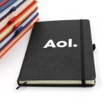 Gift Box Stationary Set With A5 Notebook And Pen In Leather Cover For Business