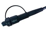 Fiber Optic Cable Assembly , Mini SC optic connector Waterproof Fiber Optic