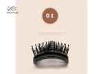 Plastic Synthetic Hair 9.5 Inch Plastic Paddle Brush