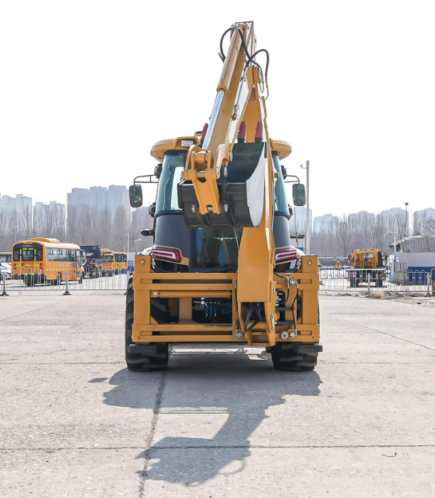 WZ40-30 Mini Backhoe Loader Hydraulic 4x4 3 Ton With Multifunction Bucket