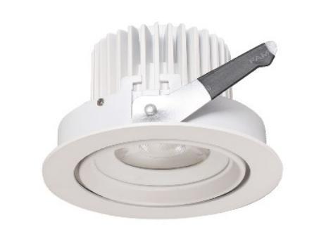 35W led cob down light 350° adjustable 0-10V / 1-10V dimmable white led ceiling
