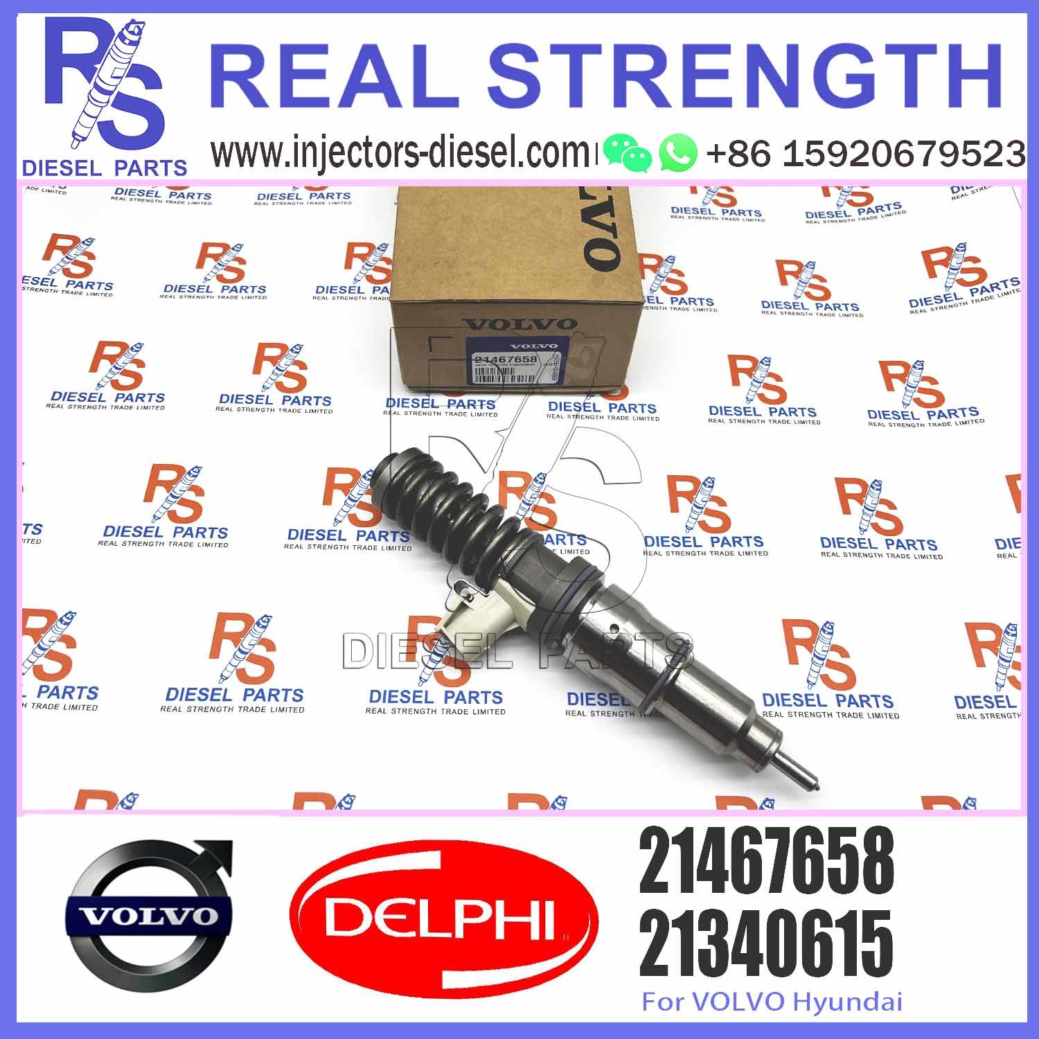 Injector 21467658 BEBE4G14001 For Engine MD11P3472 RENEW MODEL Fuel Injector Repair Kit