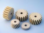 ISO9001 Approval PEEK Gears Automotive Plastic Parts Customized Size