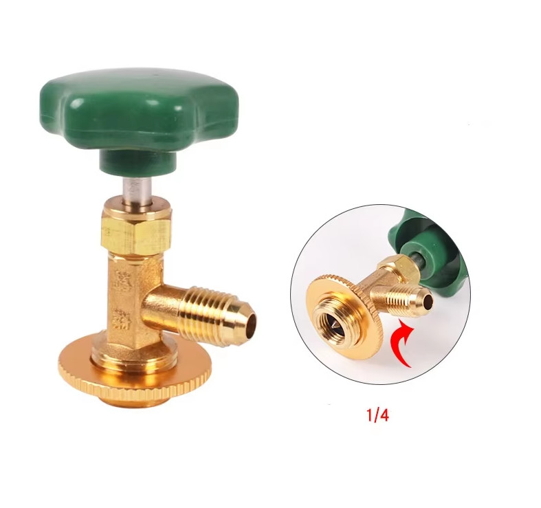 Customized Open Flow Can Tap Valve Parts for Standerd Color Refrigeration Unit