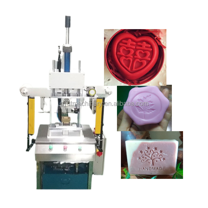 Pneumatic Soap Molding Stamping Machine for Soap Bar Production and Shampoo Packaging