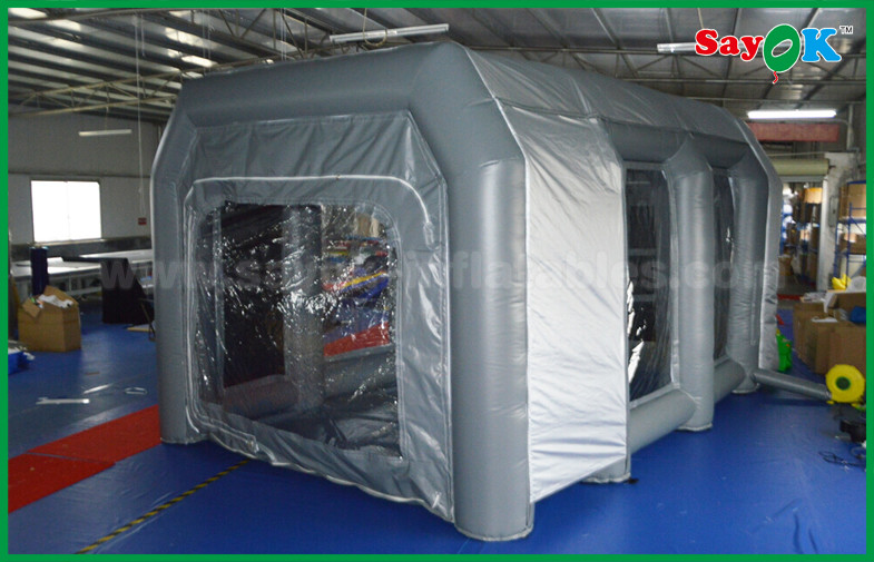 Inflatable Work Tent EN71 Inflatable Air Tent Inflatable Spray Booth For Car Paint Spraying