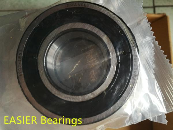 Rubber Seals Small Precision Ball Bearings , V Groove Roller Bearing Normal / C3