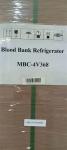 4 Degree Hospital Stainless Steel 368L Blood Storage Freezer Color Sprayed Steel
