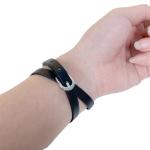 DIY Leather Strap Bracelet Sublimation Blanks Floating Locket Bracelet