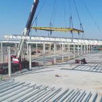 Factory Direct Supply Prefabricated Warehouse Steel Structure Frame dairy farm