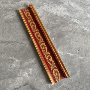 Quality Slotting Polishing Embossing PVC Skirting Corner Trim wholesale