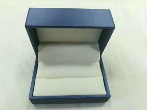 Quality Decorative Wedding Charm Jewelry Box Aesthetic Appearance For Double Rings wholesale