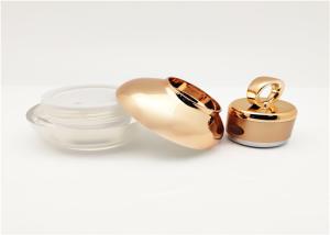 Quality 1oz Luxury Double Wall Face Cream Containers Cosmetic Massage Plastic Jar wholesale