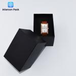Matt Lamination Small Jewelry Packaging Boxes Leather filled Paper For Necklace