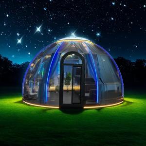 Quality Waterproof Windproof Dining Bubble Tent PC Restaurant Hotel Clear Outdoor Bubble House wholesale