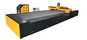 Quality Large Format Steel Fiber Laser Cutting With Fiber Laser Power 500W wholesale