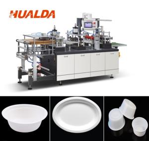 Quality 1000 Kgs Plastic Cup Forming Machine , Lid Punching Machine One Year Warranty wholesale