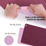 Lightweight Thermoplastic Elastomer Yoga Mat / Printed Pvc Free Yoga Mat