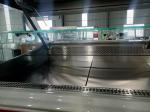Curved Glass Butcher Meat Freezer SS304 Front Flip Lid