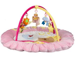 Quality Pink Baby Play Gym and Mat , Baby Growing Baby Musical Play Gym wholesale