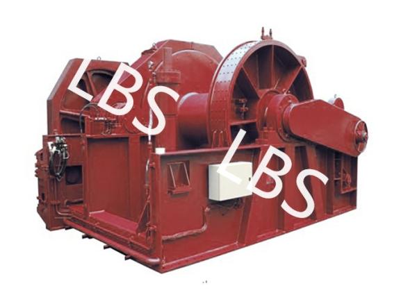 Marine Hydraulic Slipway Towing Winch / Marine Anchor Winch Single Or Multi Drum
