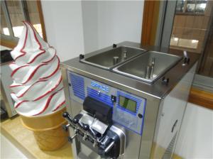 Quality Commercial Bench Top Mini Soft Serve Ice Cream Machine Air Cooling wholesale