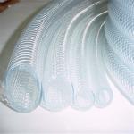 Flexible / transparent pvc clear hose / pvc fiber braided reinforced water hose
