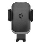 Cell Phone Clamping Air Vent Car Mount Wireless Charger