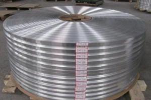 China 5 Micron Aluminum Foil Alloy , Coated Surface Capacitors Thin Aluminum Foil Strips on sale