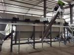 Automatic Bottle Washing Machine Plastic Bottle Recycling Machine HDPE / PP /