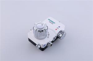 Quality Hotel Silver Thermostatic Shower Mixer Valve High Sensitivity Copper Core Corrosion Resistance wholesale