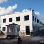 Q355B Steel Frame Multi Story Steel Structure Office Building