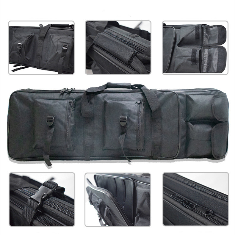 81cm 94cm 118cm Army Military Rifle Bag Molle System PVC PU Coated