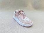 Women leather platform fashion sneakers with printing flowers