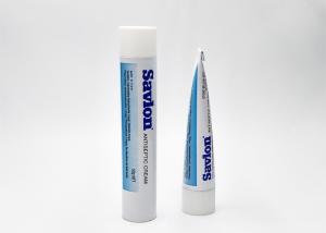Quality Antiseptic Cream Pharmaceutical Aluminum Tubes Recyclable Collapsible D30MM 30G wholesale