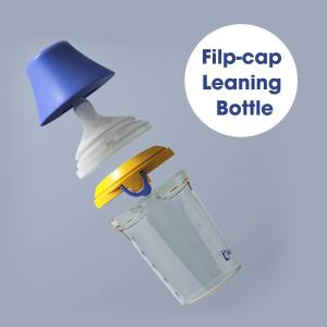 Quality 180ml Anti Colic Wide Neck pPSU milk bottles Flip Cap BPA Free wholesale