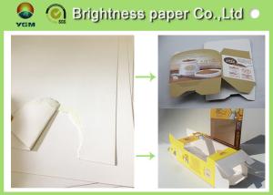 China Recycled C1S Paper Folding Board Fbb Paperboard 250gsm Anti - Curl on sale